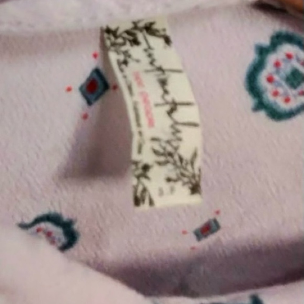 Intimately Free Chic Light Patterned Button Down … - image 8